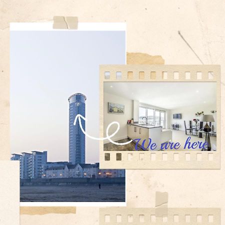 Beach On The Doorstep Meridian Tower Marina Swansea Appartement Buitenkant foto