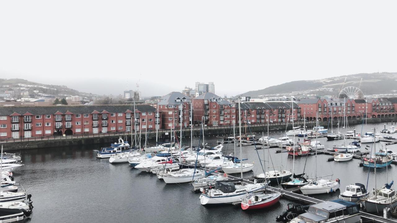 Beach On The Doorstep Meridian Tower Marina Swansea Appartement Buitenkant foto